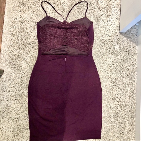 Express Lace Cut Out Dress - Picture 3 of 5